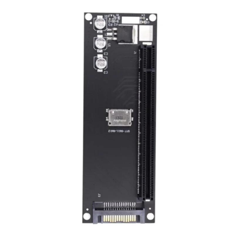 PCIe-SFF-8611 ,   ׷ȿ SATA  Ʈ , Oculink SFF-8611-PCIe PCI-Express 16X 4X 